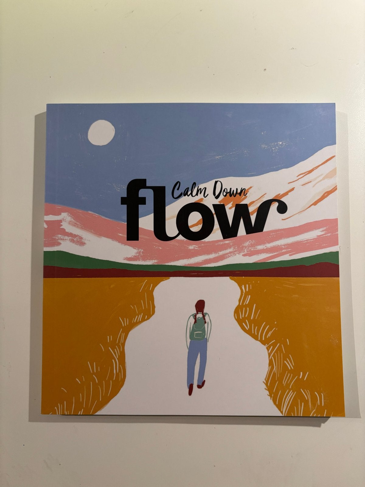 Flow Calm Down boek - perfect leesvoer voor de zomer, Boeken, Ophalen of Verzenden, Zo goed als nieuw, Lichaam en Geest