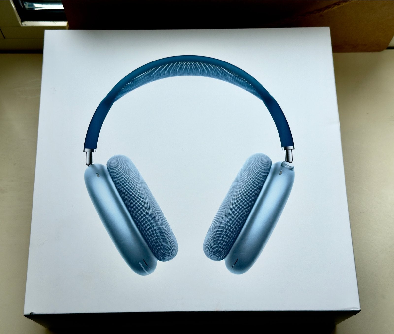 Apple AirPods Max, Audio, Tv en Foto, Koptelefoons, Bluetooth, Ophalen of Verzenden, Zo goed als nieuw, Blauw