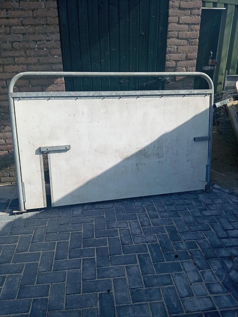 Paardentrailer tussenschot