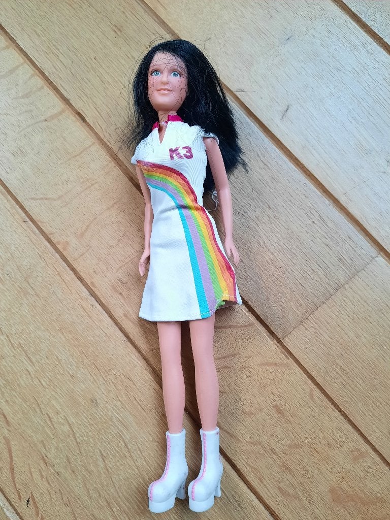 K3 - Barbie pop - Marthe, Ophalen of Verzenden, Zo goed als nieuw, Barbie