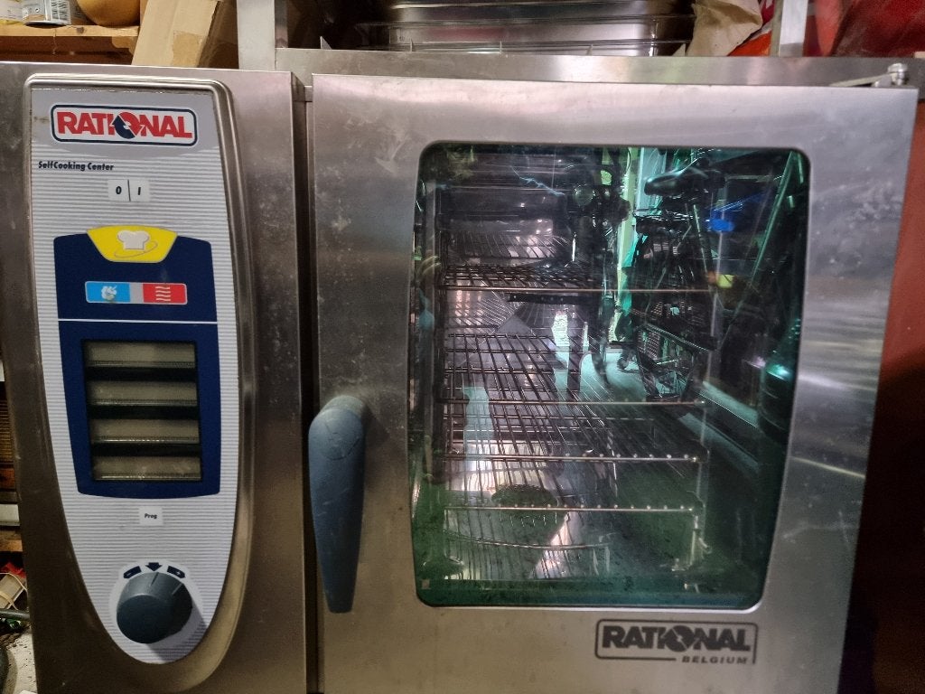 Combisteamer Rational SCC 61 E 6x 1/1GN, Ophalen, Rational, Gebruikt, Hete lucht