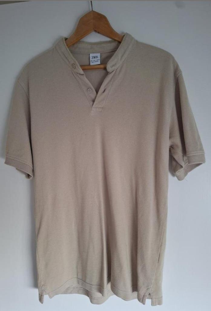 Polo (Zara)
Beige
L, Kleding | Heren, Ophalen of Verzenden, Zo goed als nieuw, Beige