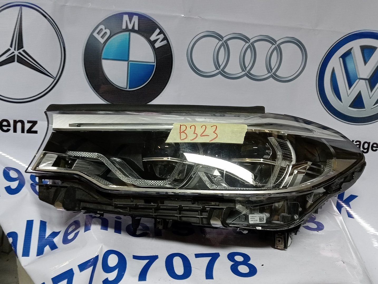 Koplamp BMW 5 Serie G30 G31 Adaptive Led 849912104 Compleet, Gebruikt, -, -, Ophalen of Verzenden
