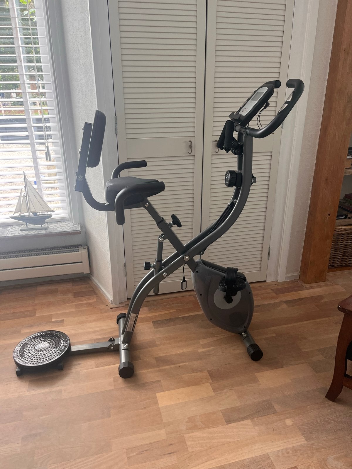 Fietstrainer/hometrainer zgan, Ophalen, Benen, Gebruikt, Metaal