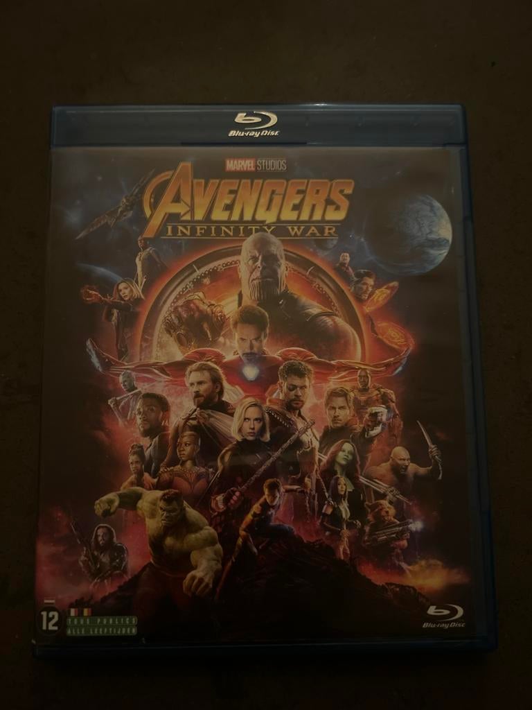 Avengers Infinity War Blu-ray (Marvel Studios), Ophalen of Verzenden, Zo goed als nieuw, Science Fiction en Fantasy