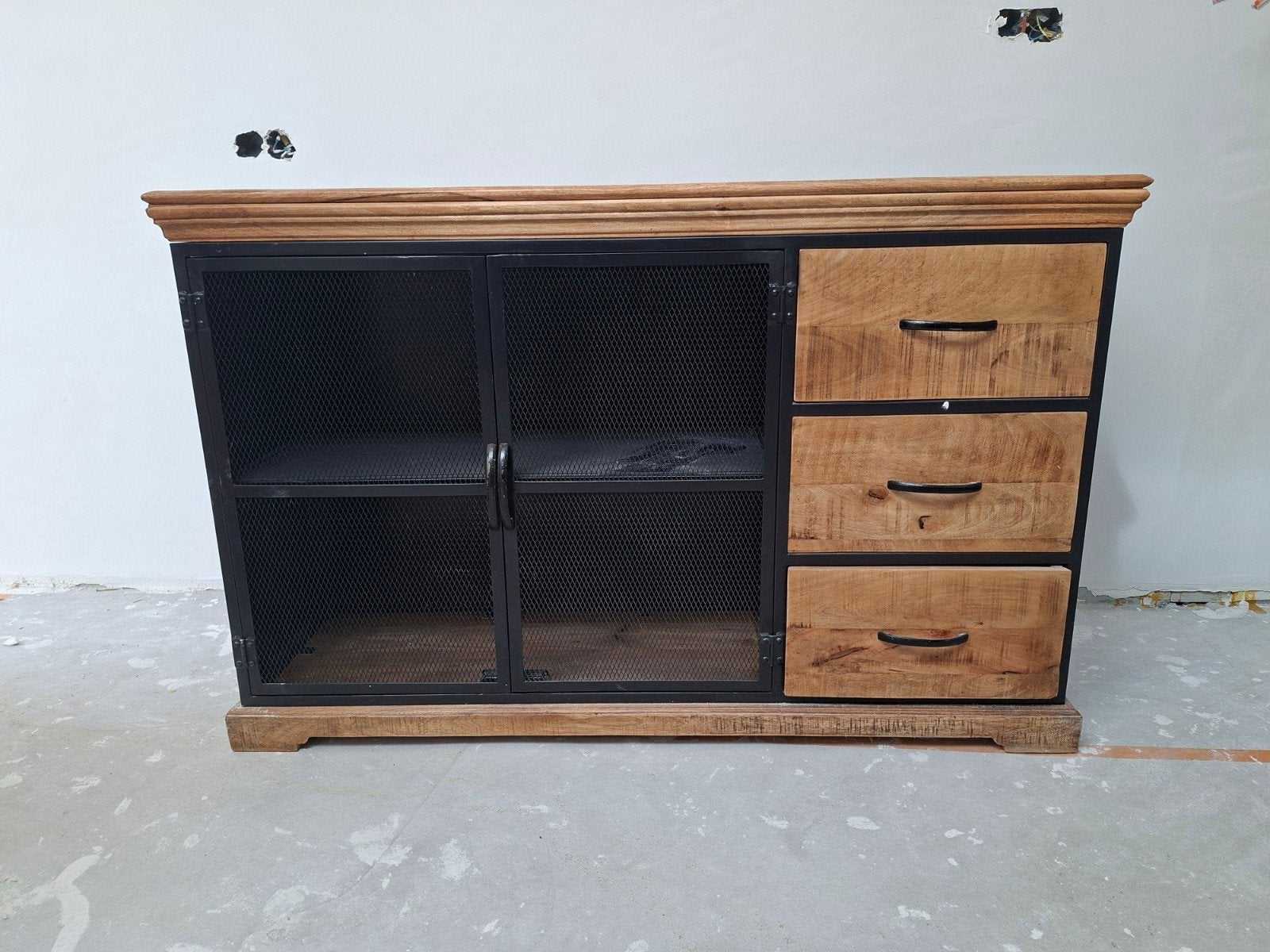 mango houten kast, Gebruikt, 25 tot 50 cm, Ophalen, Overige houtsoorten