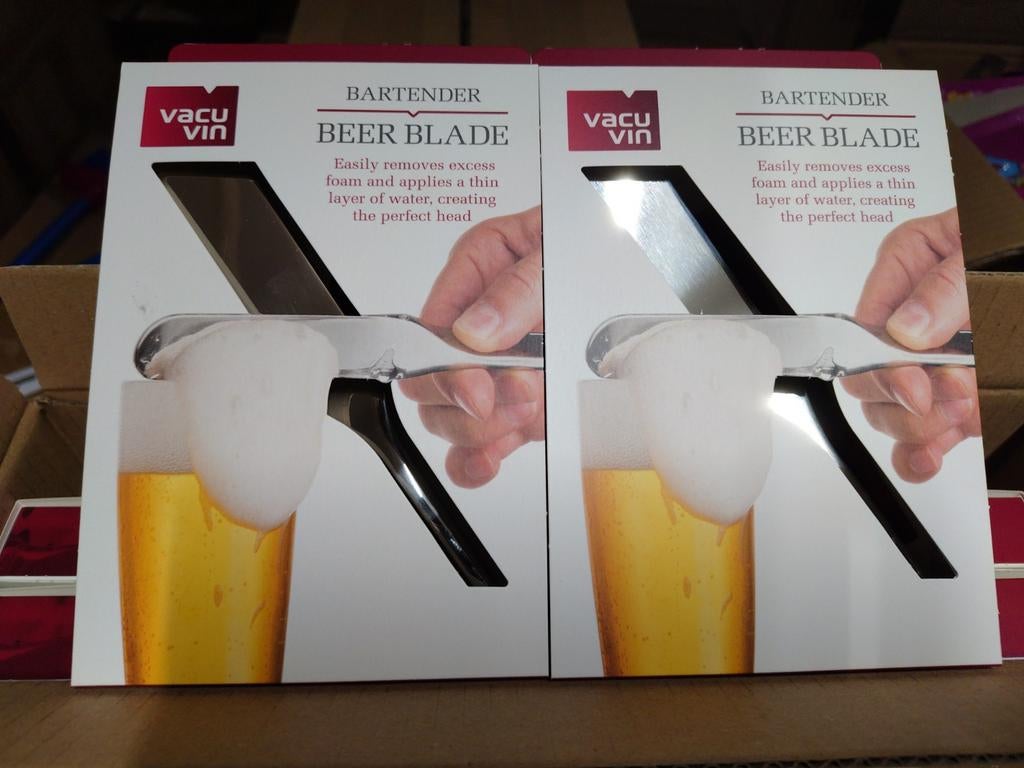 24x Vacucin Bierafschuimer, ., Nieuw, Ophalen of Verzenden, .