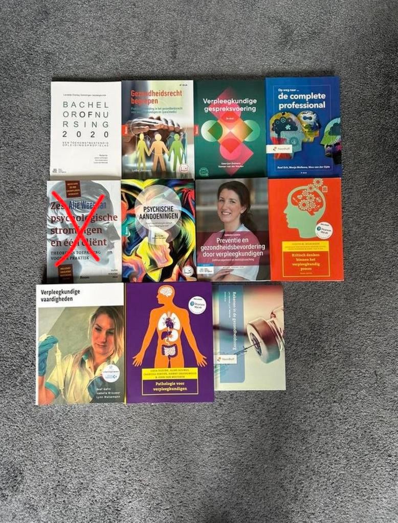 Studieboeken hbo-verpleegkunde (Windesheim), Ophalen of Verzenden, Beta, Zo goed als nieuw, HBO