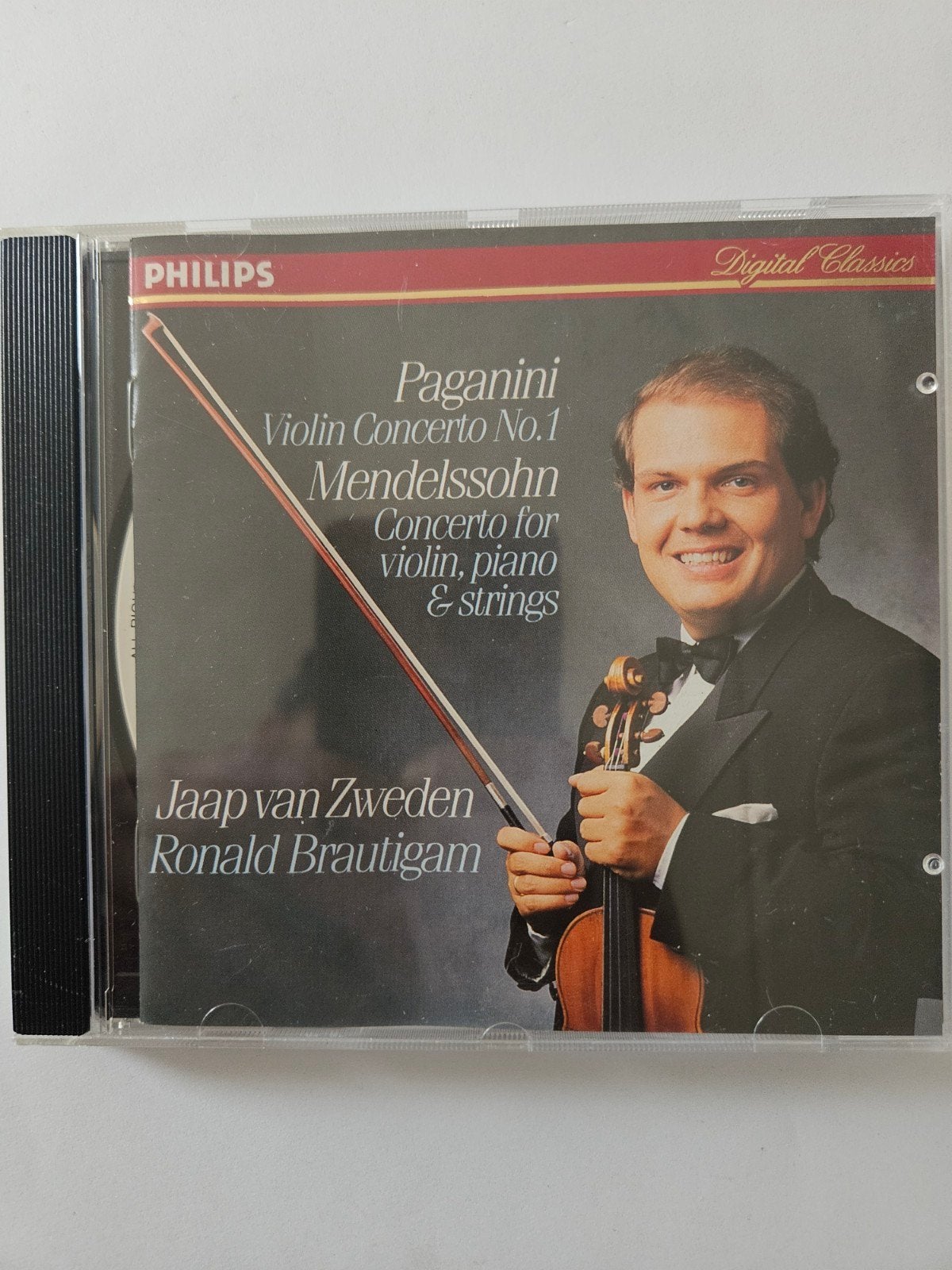 Paganini & Mendelssohn Vioolconcerten - Jaap van Zweden CD, Ophalen of Verzenden, Romantiek, Zo goed als nieuw, Orkest of Ballet