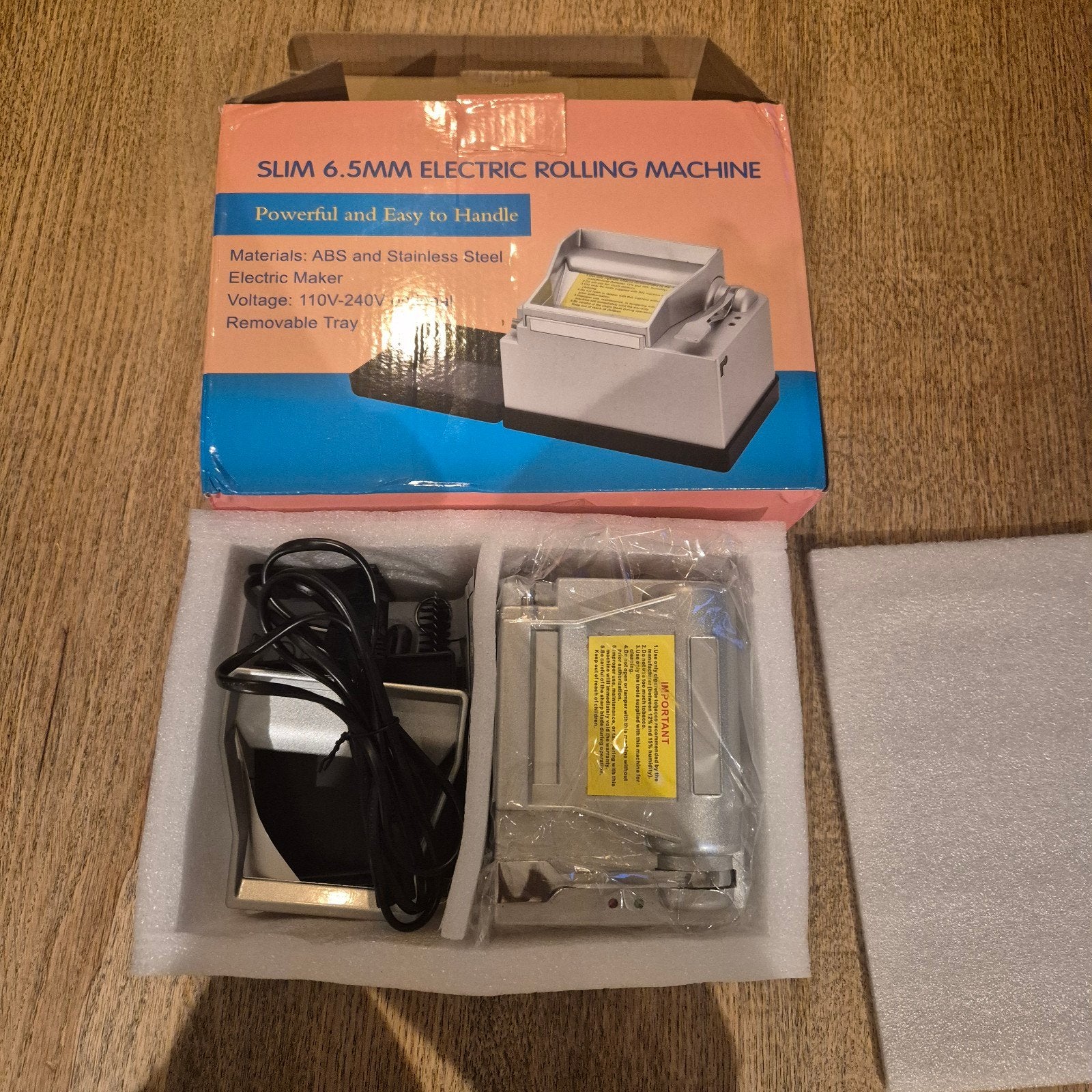 Elektrische Sigarettenmaker nieuw in doos, Ophalen of Verzenden, Nieuw, Overige typen