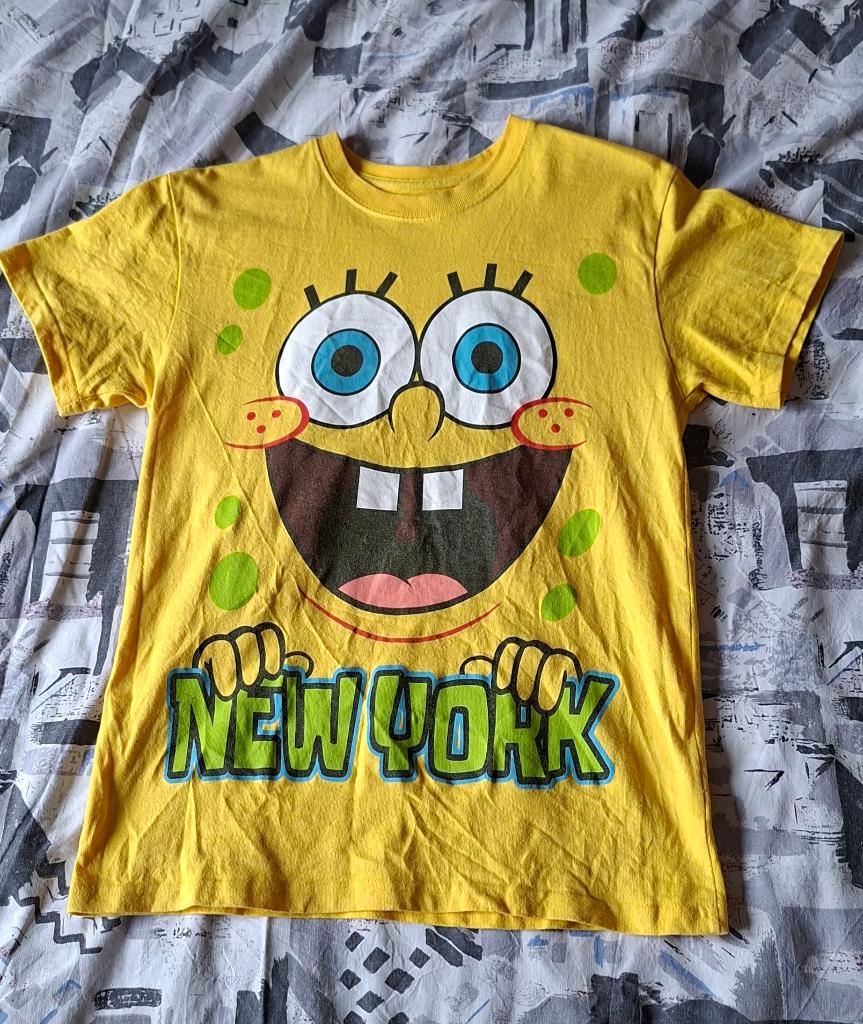 Spongebob t-shirt maat 144 t/m 155 cm (9/11 jaar), Ophalen of Verzenden, Zo goed als nieuw, Nickelodeon, Shirt of Longsleeve