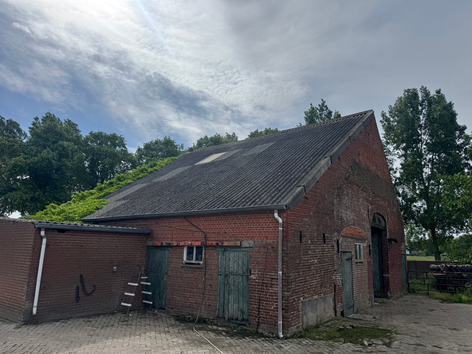 Asbest, Tuin en Terras, Ophalen of Verzenden, Zo goed als nieuw, Schuur