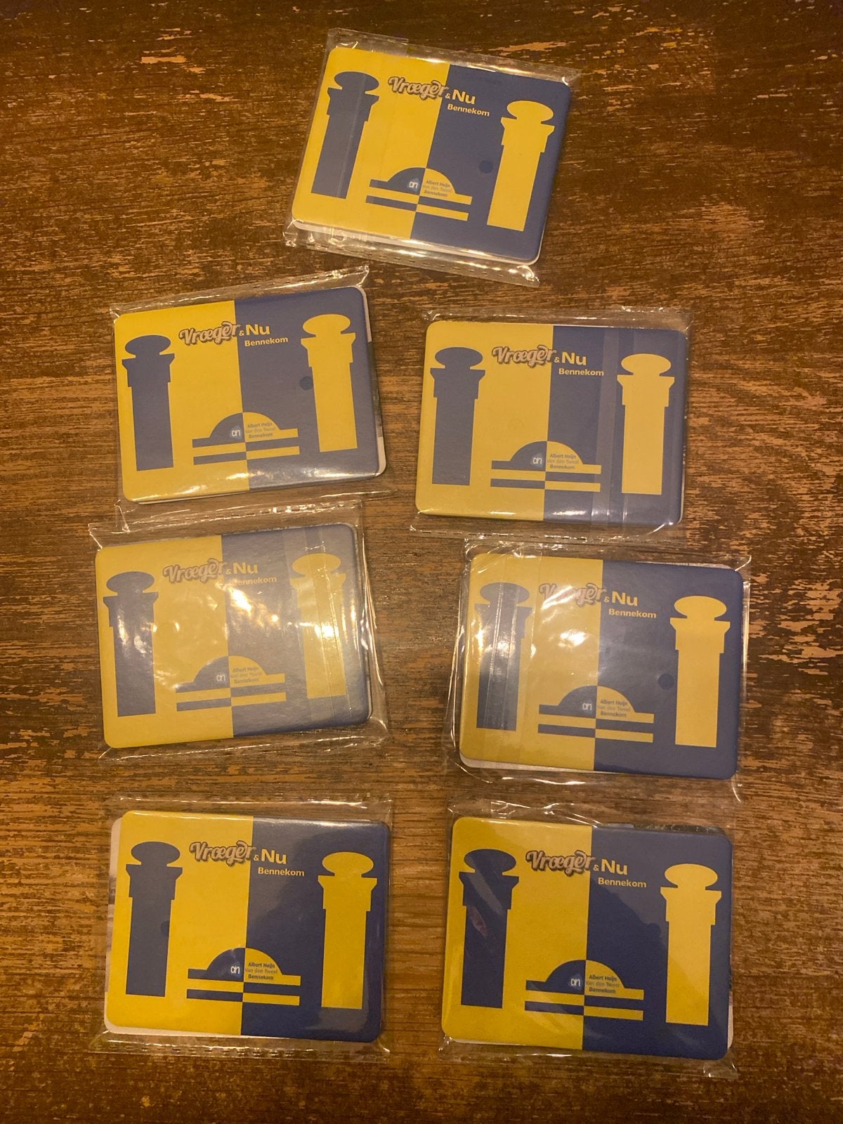 Memory kaartjes Bennekom plus vroeger & nu, Verzamelen, Albert Heijn, Ophalen of Verzenden