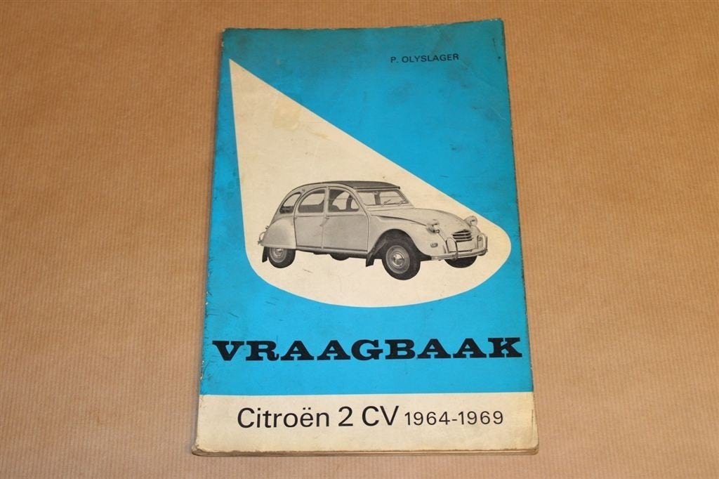 Vraagbaak Citroën 2CV 1964-1969, Ophalen of Verzenden