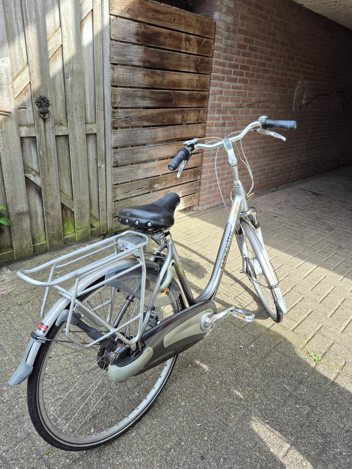 Mooie Gazelle fiets zonder accu, Velgrem, Versnellingen, Ophalen of Verzenden, Gazelle