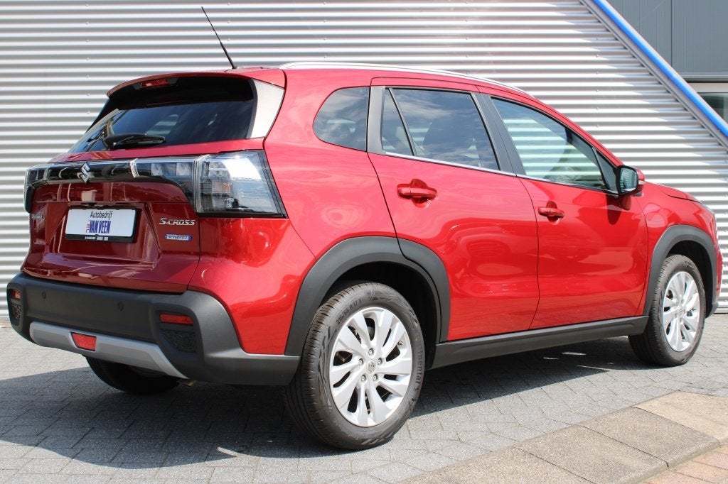 Suzuki S-Cross 1.4 Boosterjet Select SmartHybrid | CarPlay |, Auto's, Voorwielaandrijving, Stof, Gebruikt, Zwart