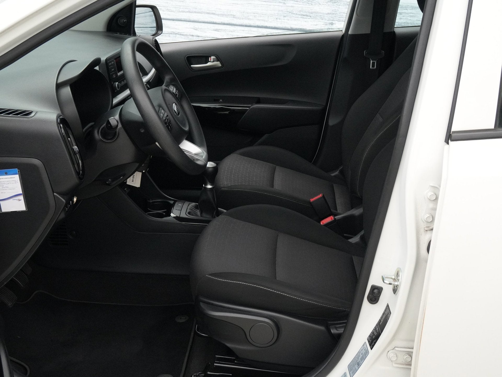 Kia Picanto 1.0 DPi Cruise Control Bluetooth Airco Apk 2027, Voorwielaandrijving, Stof, Gebruikt, Wit