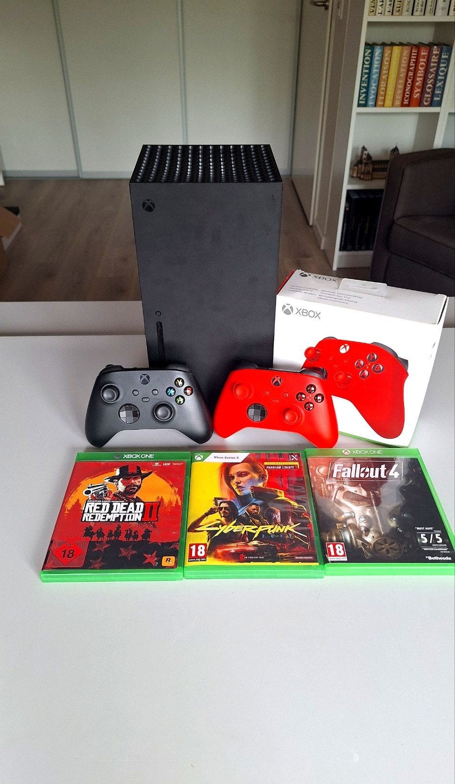 Xbox Series X 1TB + 3 controllers + 2 games - perfecte staat