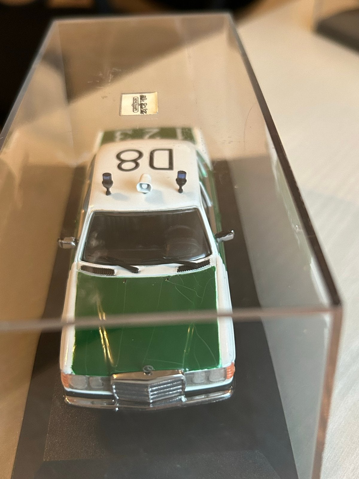 Mercedes-Benz W123 Politie schaalmodel, Overige merken, Auto, 1:32 tot 1:50, Ophalen of Verzenden