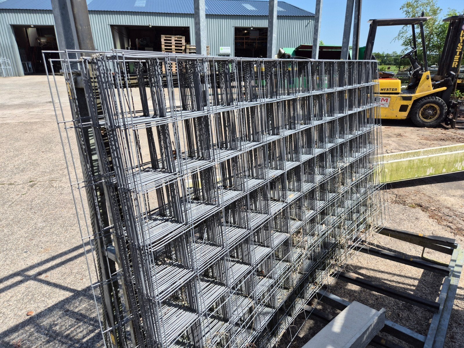 Vloerverwarming netten 15x15 41 stuks, Tuin en Terras, Tuinhekken en Hekwerk, Ophalen of Verzenden, IJzer