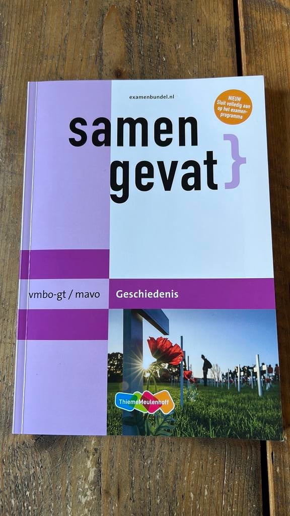 Samengevat Geschiedenis VMBO, Boeken, Schoolboeken, Ophalen, Zo goed als nieuw, VMBO, Geschiedenis