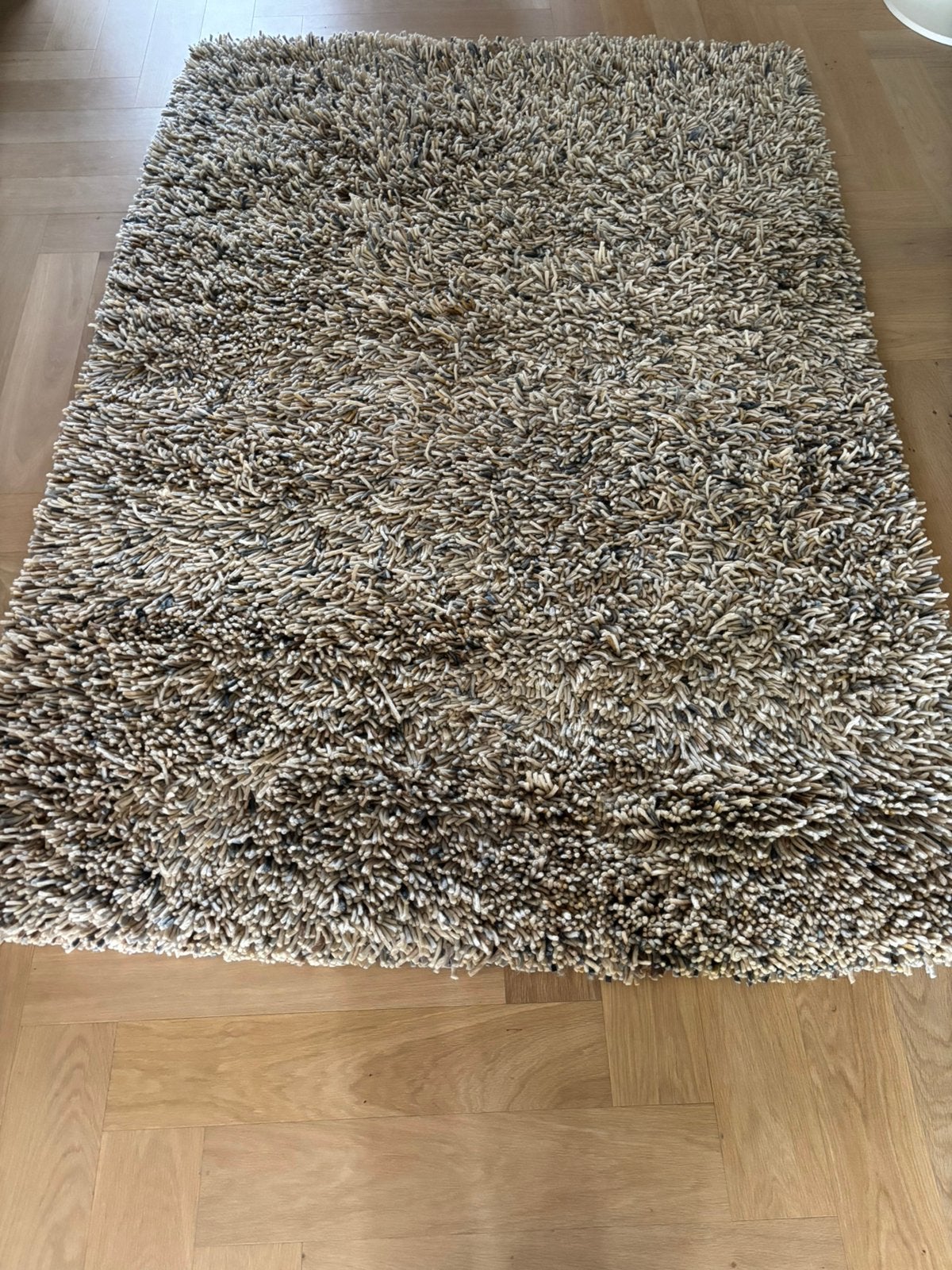Vloerkleed Loretto 160x230 van Kwantum, Ophalen, Beige, 150 tot 200 cm, 200 cm of meer