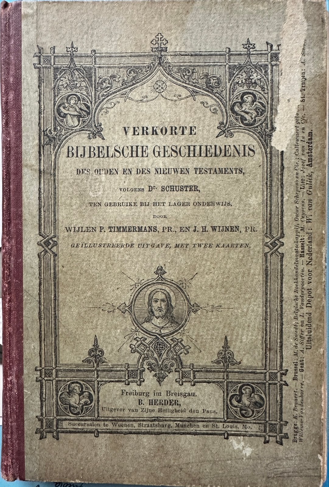 Verkorte Bijbelsche Geschiedenis 1899 - Geïllustreerd, Ophalen of Verzenden