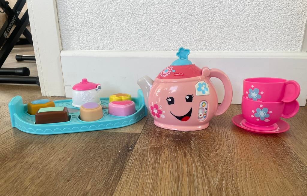 Fisher Price Muzikale theepot - Goede manieren theeservies, Kinderen en Baby's, Speelgoed | Fisher-Price, Ophalen of Verzenden
