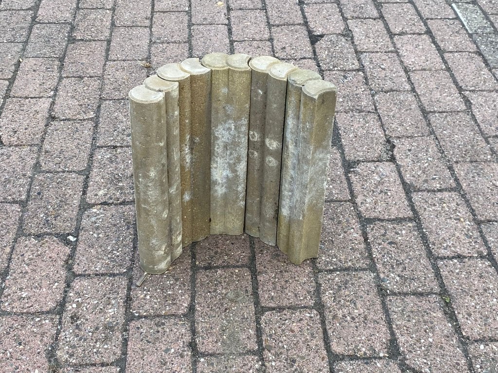 Duo palissade Geel 12x8x40,5 cm 48x Stukprijs: €1,87, Ophalen, Gebruikt, 25 tot 50 cm, Overige typen
