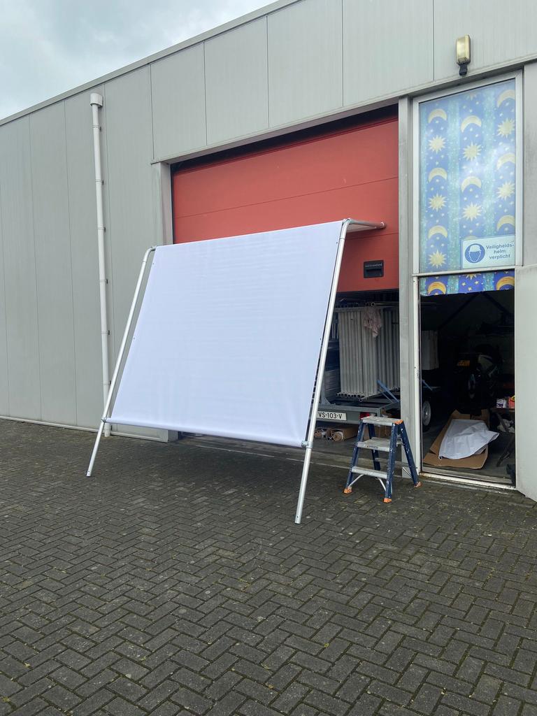 Doorwerkschermen / regenscherm / doorwerktent, Doe-het-zelf en Verbouw, Ophalen, Nieuw