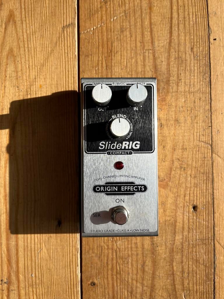 Origin Effects SlideRIG Compact Compressor, Muziek en Instrumenten, Effecten, Zo goed als nieuw, Compressor, Ophalen of Verzenden