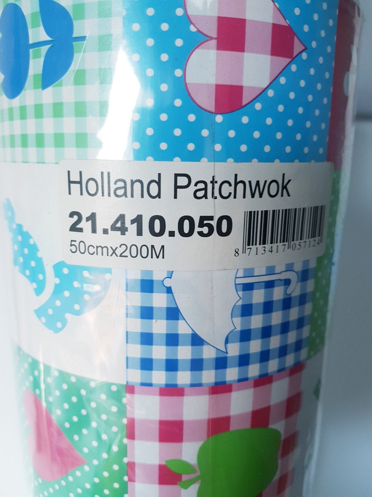 Toonbankrol Holland Patchwork - 50cm x 200M, Ophalen of Verzenden, Nieuw
