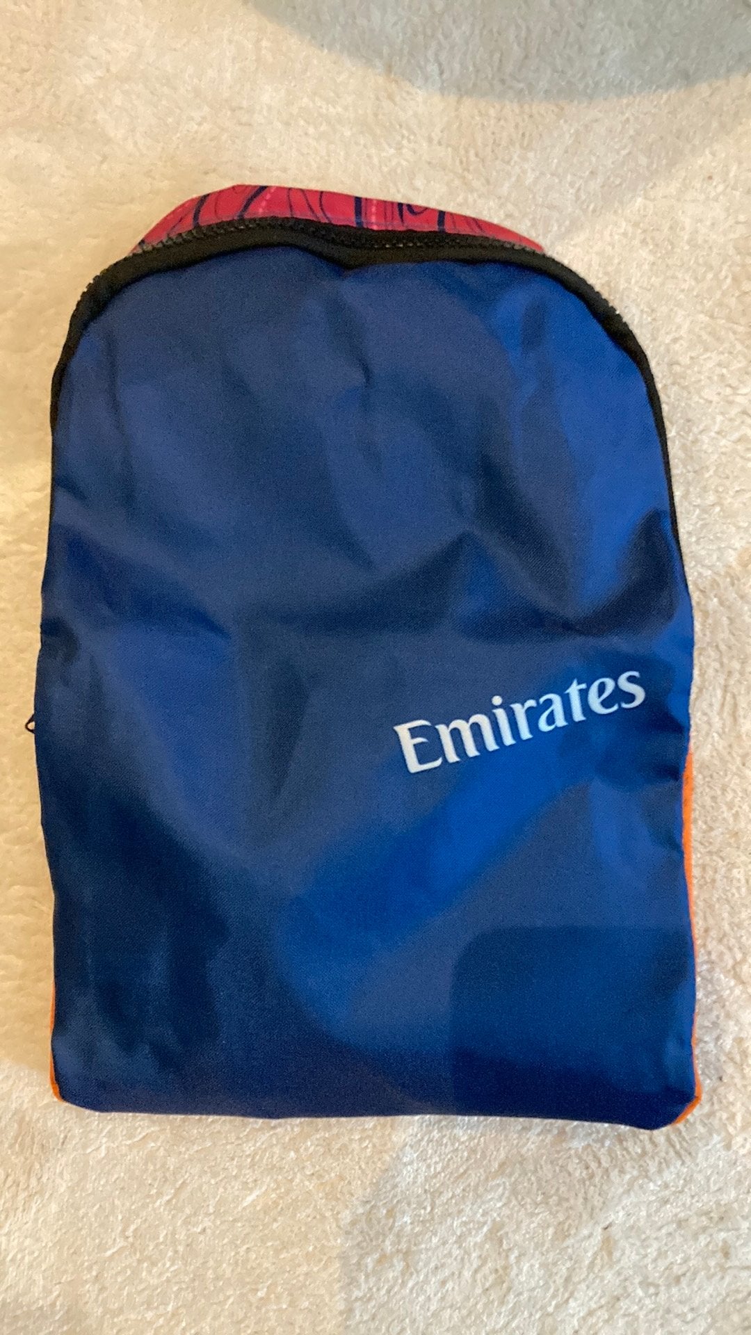 Emirates mini rugtas, Ophalen of Verzenden, Zo goed als nieuw, Overige merken, 30 tot 45 cm