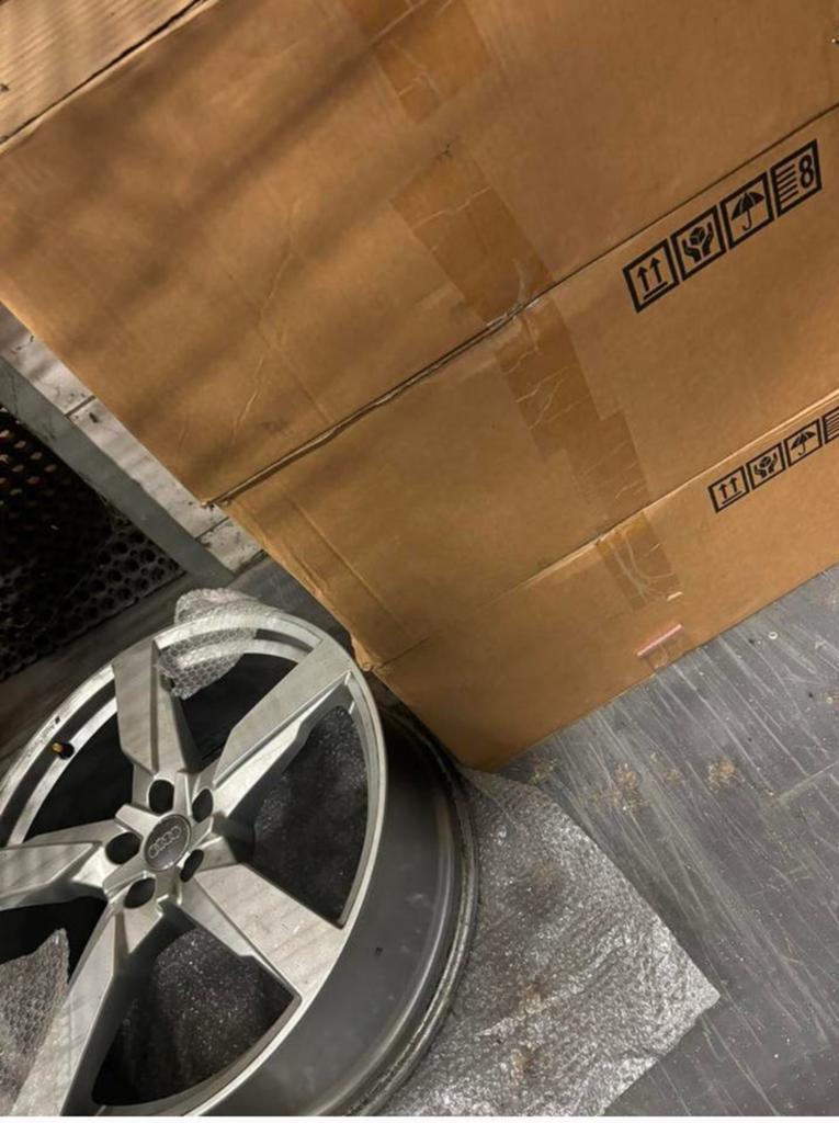 21 inch velgenset Audi Q5 tfsi e - zonder banden origineel!, Auto-onderdelen, Banden en Velgen, Ophalen, 21 inch, Zomerbanden