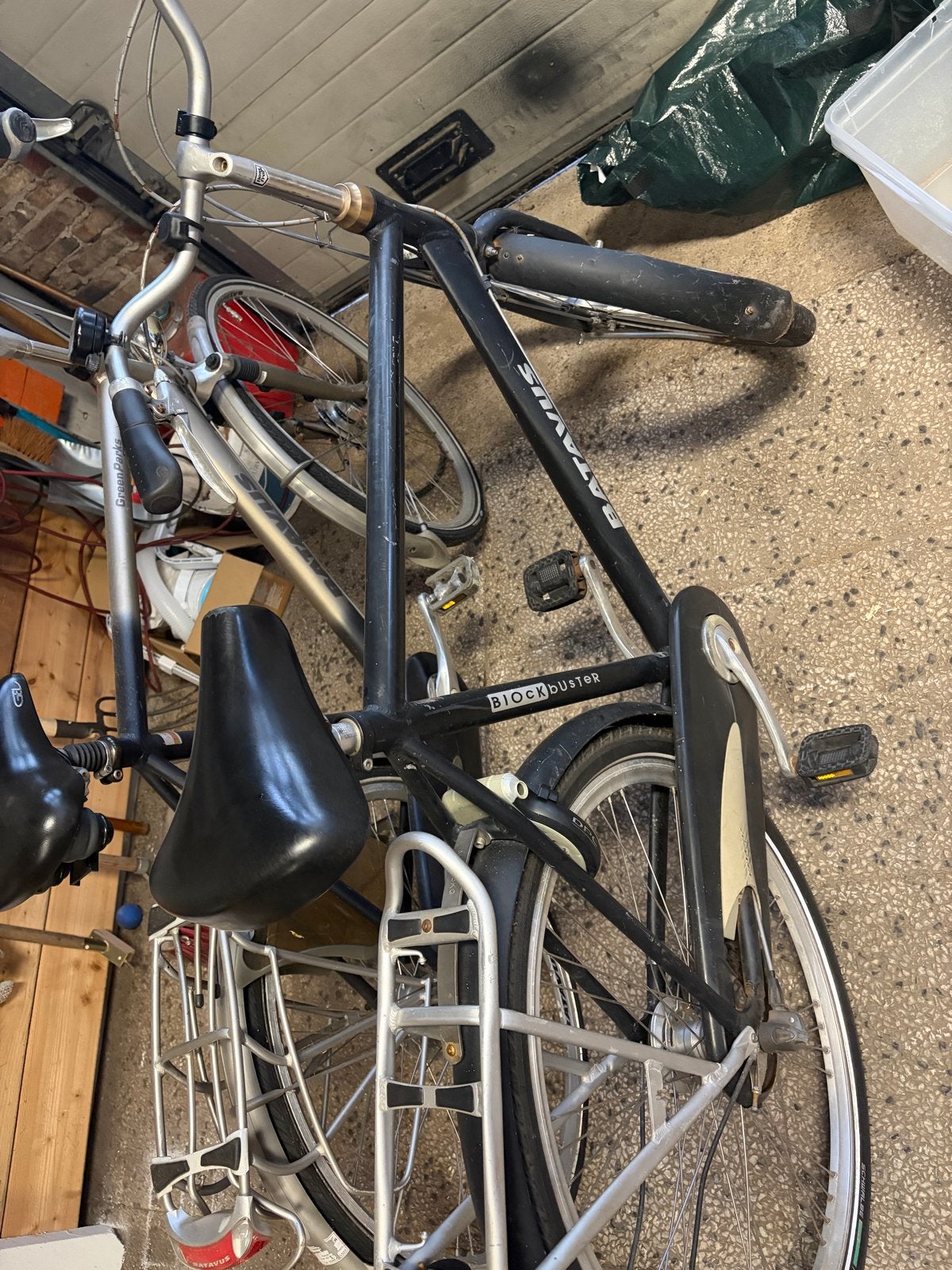 Batavus Blockbuster Damesfiets - Zwart, Fietsen en Brommers, Ophalen, Terugtraprem, Batavus, 53 tot 56 cm