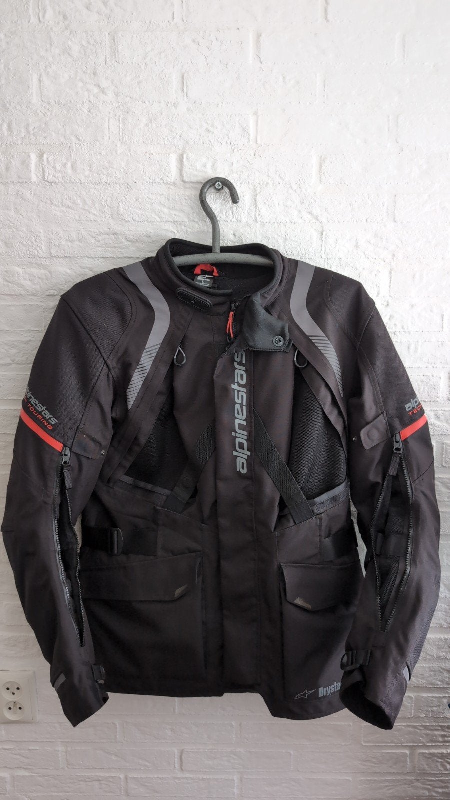 Alpinestars Monteira heren jas maat L + rugprotector, Ophalen, Jas | textiel, Heren, Alpinestars