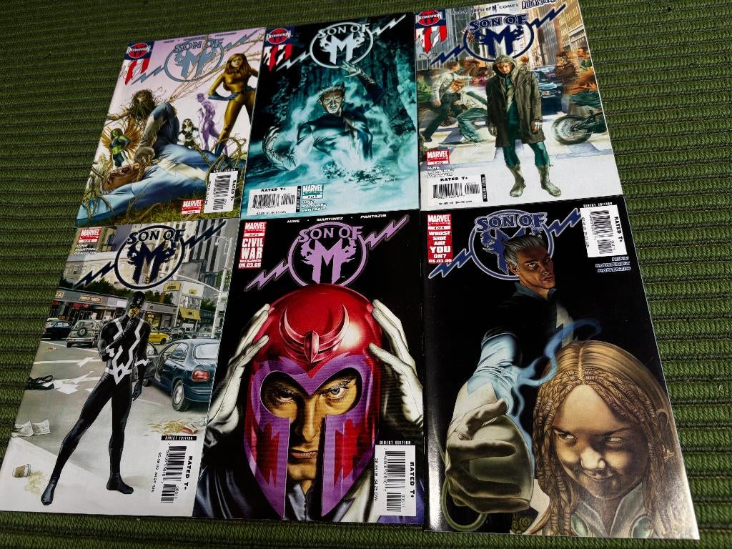 American Comics, House of M Son of M (1-6 compleet, 12 Euro), Boeken, Strips | Comics, Complete serie of reeks, Ophalen of Verzenden
