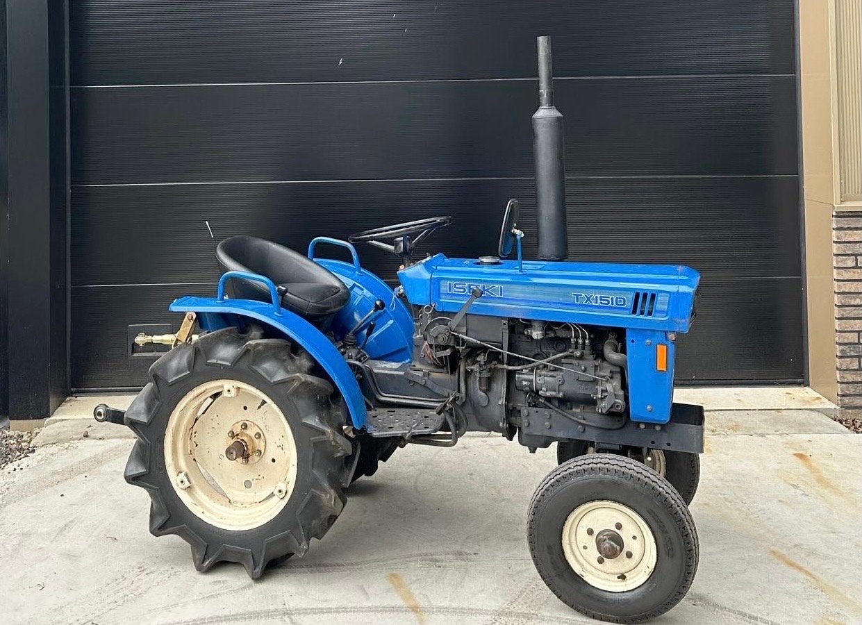 Iseki TX1510 mini tractor - kenteken, Gebruikt, Tot 2500, Tot 80 Pk, Ophalen
