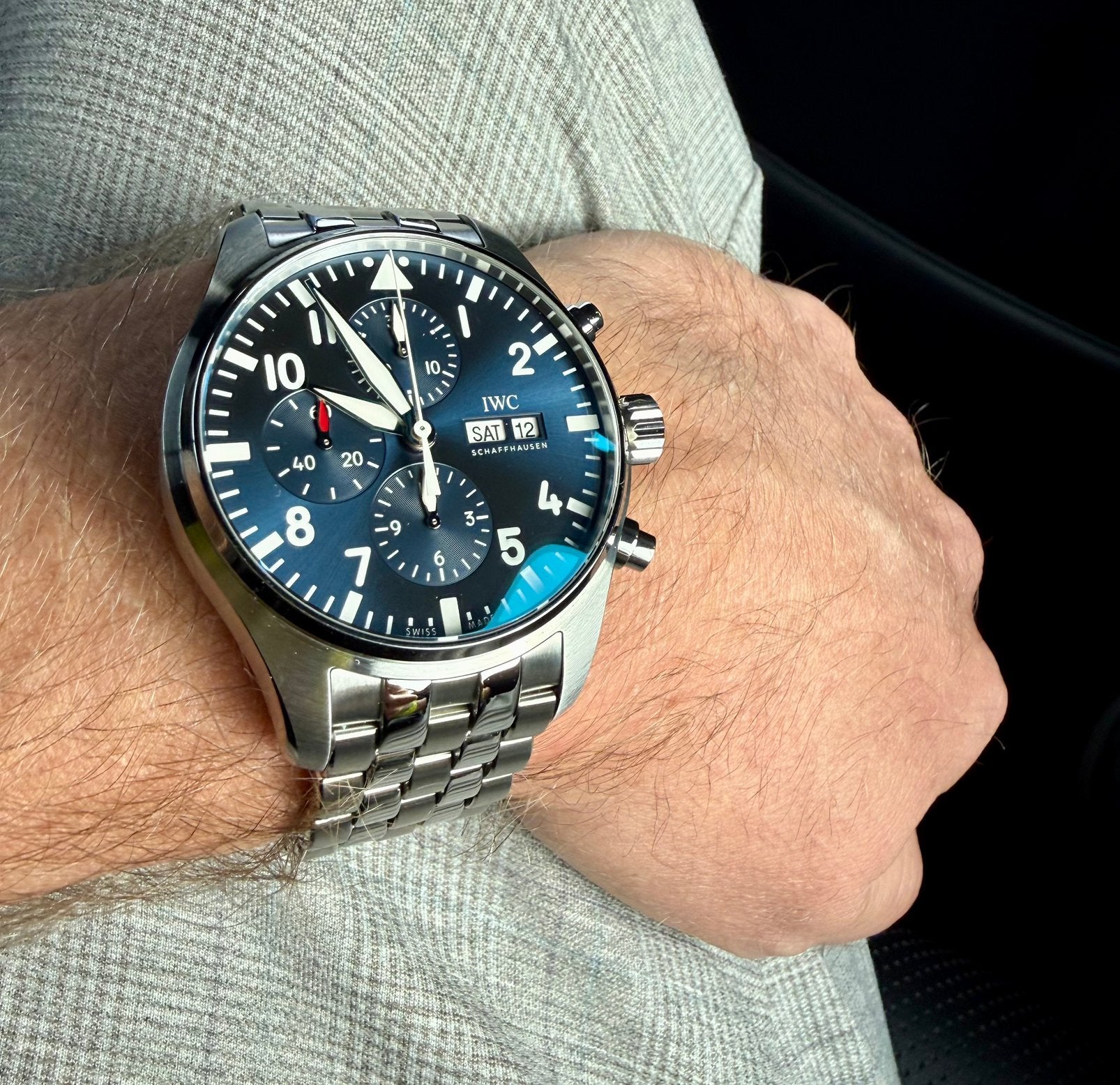 Foto 22 van IWC Pilot, Le Petite Prince, 43mm, prachtig horloge!