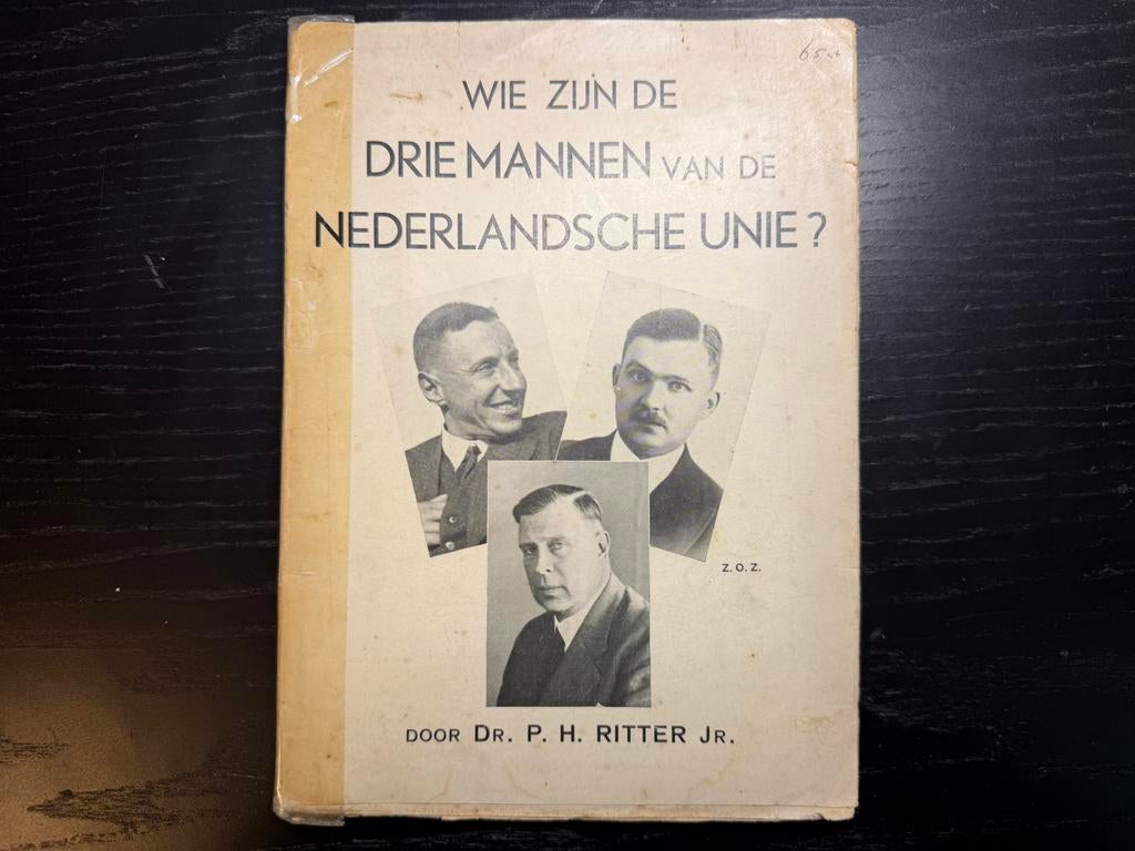 Drie mannen van de Nederlandse Unie, Verzamelen, Verzenden, Nederland, Boek of Tijdschrift