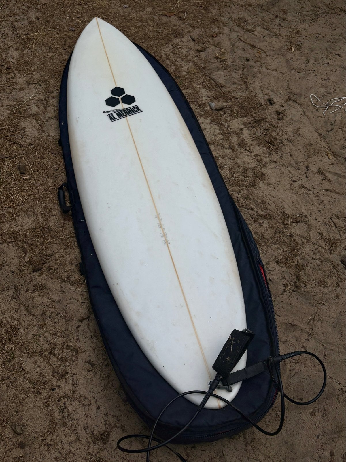 Channel Islands Al Merrick M23 6'6" (39,4L) incl. boardbag, Watersport en Boten, Ophalen, Zo goed als nieuw, Shortboard, Met draagtas