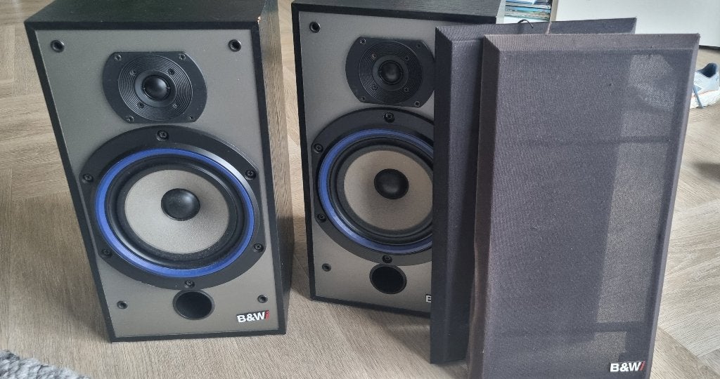 Bowers & Wilkens DM110i Speakers | prachtig geluid, Ophalen, 60 tot 120 watt, Bowers & Wilkins (B&W), Boekenplank luidspreker