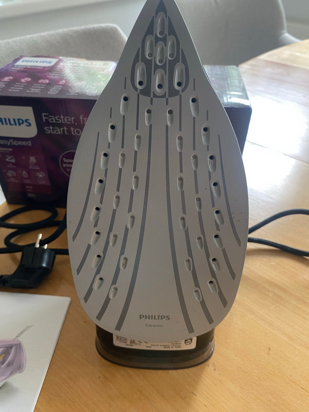 Philips EasySpeed Advanced Strijkijzer - Zo goed als nieuw, Ophalen, Zo goed als nieuw, Strijkijzer met snoer