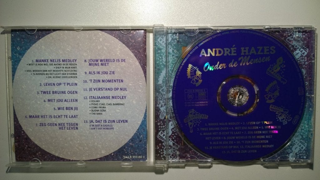 André Hazes - Onder De Mensen, Ophalen of Verzenden, Zo goed als nieuw, Levenslied of Smartlap, Album