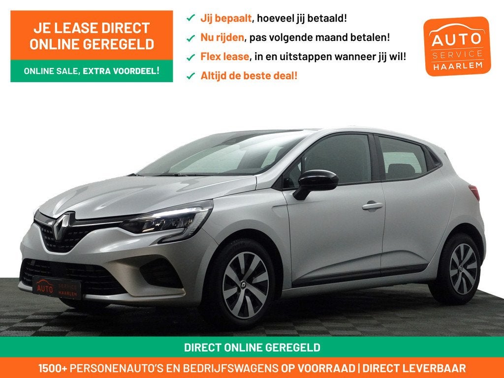 Renault Clio 1.0 TCe 90 Equilibre- Carplay, Android Auto, Xe, Voorwielaandrijving, Gebruikt, 580 kg, Met garantie (alle)