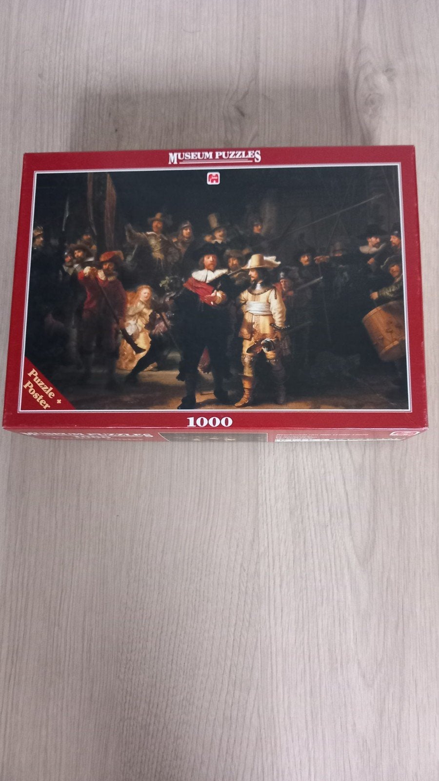 Museum Puzzles - De Nachtwacht 1000 stukjes, Ophalen, 500 t/m 1500 stukjes, Zo goed als nieuw, Legpuzzel