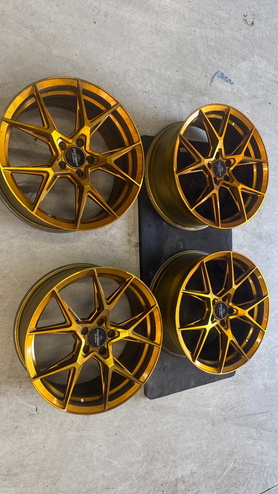 FORZZA velgen 19 inch goud/bronze 5x112, Auto-onderdelen, Banden en Velgen, Velg(en), Nieuw, 235 mm, Zomerbanden