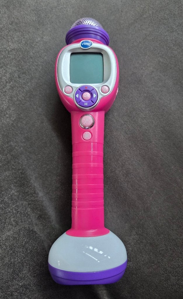 Vtech kidi superstar microfoon, Ophalen of Verzenden, Gebruikt