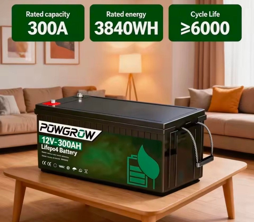 nieuwe 12V-300AH LiFePO4 Accu, Ophalen, Nieuw