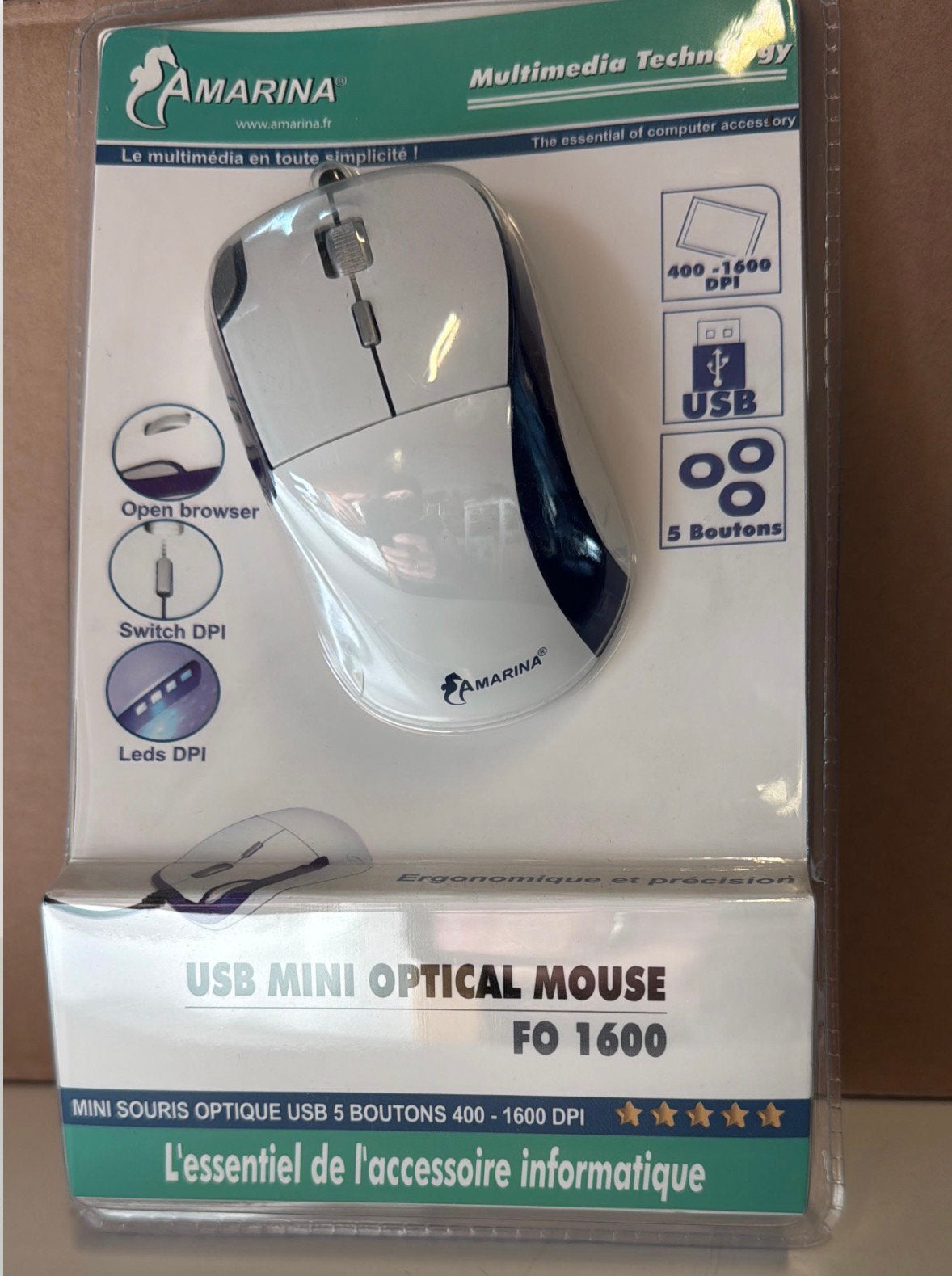 USB muizen - NIEUW in verpakking - Bulk aantal 250x, Ophalen of Verzenden, Nieuw